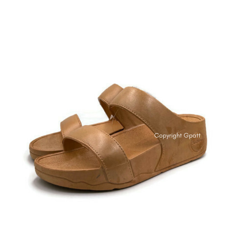 Gpatt : Plain Plain Sandals รองเท้าแตะสวมผู้หญิง รองเท้าแตะสวมสองตอน รองเท้าแฟชั่นผู้หญิงเก็บทรงเท้าเรียวสวย