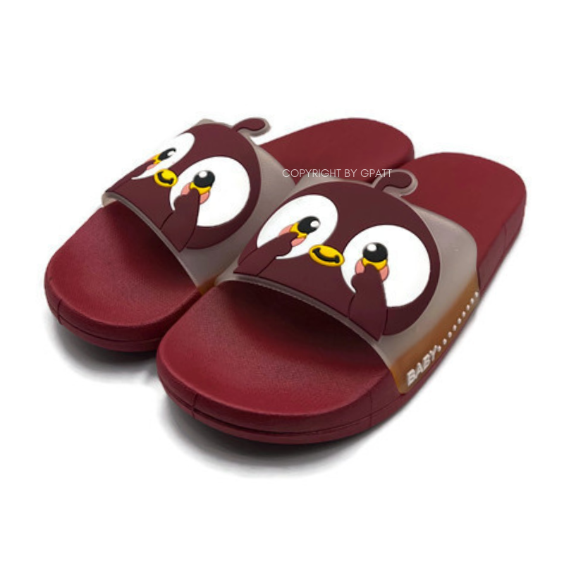 Gpatt : Penguin Slippers รองเท้าแตะสวมผู้หญิง รองเท้าแตะสวมแฟชั่นผู้หญิง ลายเพนกวิน น่ารัก รองเท้าแฟชั่นผู้หญิงเก็บทรงเท้าเรียวสวย
