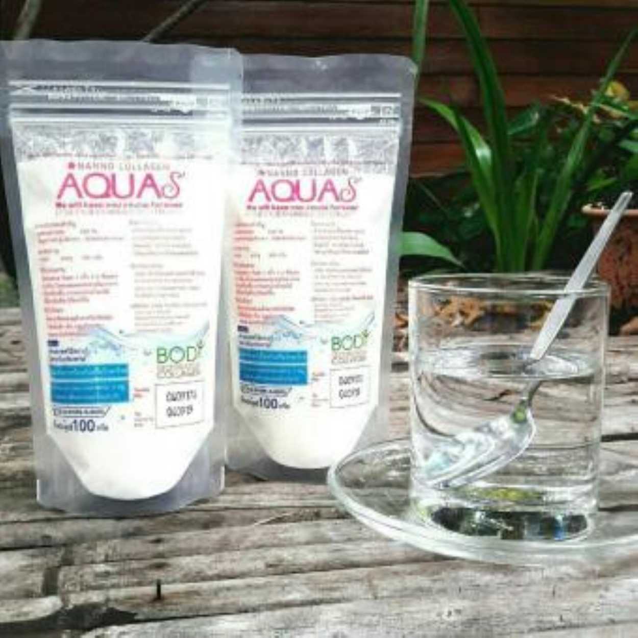 (2)พิเศษ 2 ถุง คอลลาเจน Collagen Nanno AQUA นันโนะคอลลาเจน