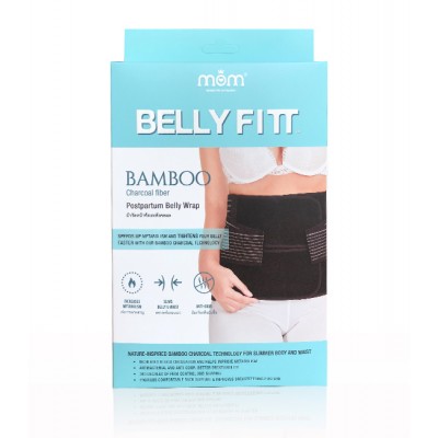 Ministry of mama ผ้ารัดหน้าท้องหลังคลอด รุ่นชาร์โคลแบมบู BELLY FITT BAMBOO (Size S-XL) ราคา 2,590 บาท*ส่งฟรี