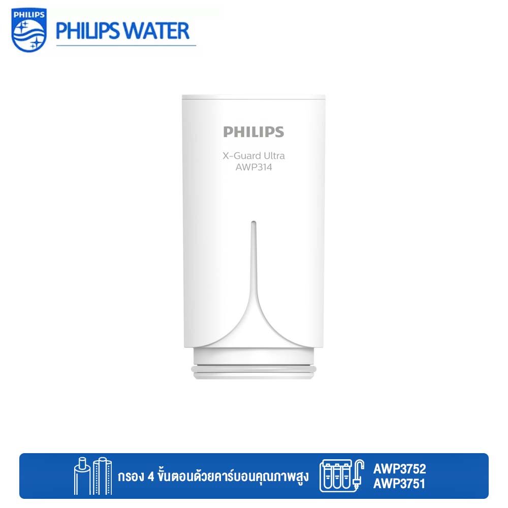 Philips AWP314 Filter ไส้กรองสำหรับเครื่องกรองน้ำแบบติดหัวก๊อก รุ่น AWP3752 AWP3751 By MacModern