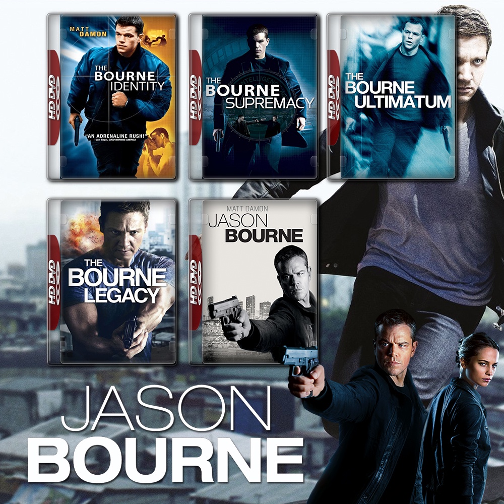  Bourne 1-5 Ultimate Collection (BOX) [5DVD] (IMPORT
