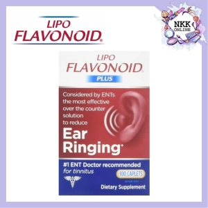 ภาพหน้าปกสินค้า[พร้อมส่ง‼️ของแท้100%] Lipo Flavonoid Plus Ear Health Sment 100 Caplets ที่เกี่ยวข้อง