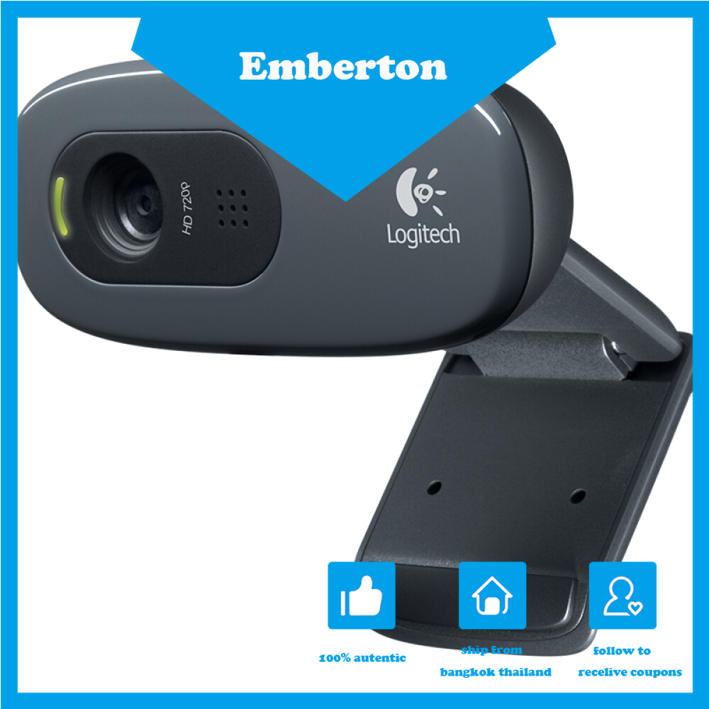 [Ready Stocks in Bangkok] Logitech C270 & C270i HD 720p Widescreen for Video Calling and Recording In Stock Shop