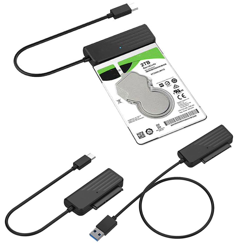 DHCRP USB 3.0ทนทานสำหรับ2.5นิ้ว SATA SATA ฮาร์ดไดรฟ์ USB 3.0ถึง SATA High-ตัวแปลงความเร็ว HDD สายอะแดปเตอร์ Easy ไดรฟ์สายไฟสายดิจิตอล