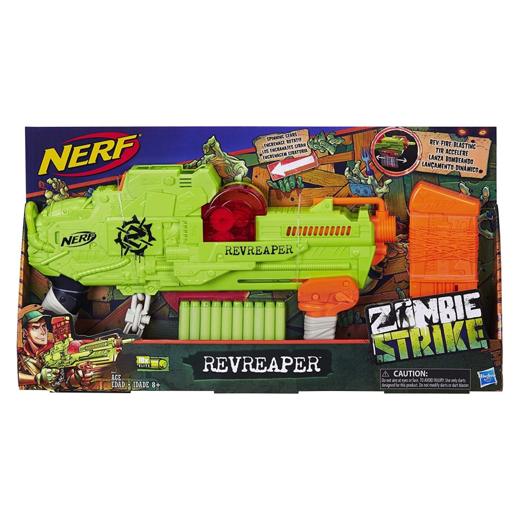Nerf Zombie Strike RevReaper Nach 30ex ปืนเนิร์ฟ เนิร์ฟ เนิฟ ซอมบี้ ปืนของเล่น ของแท้ ราคา 1,555 บาท*ส่งฟรี