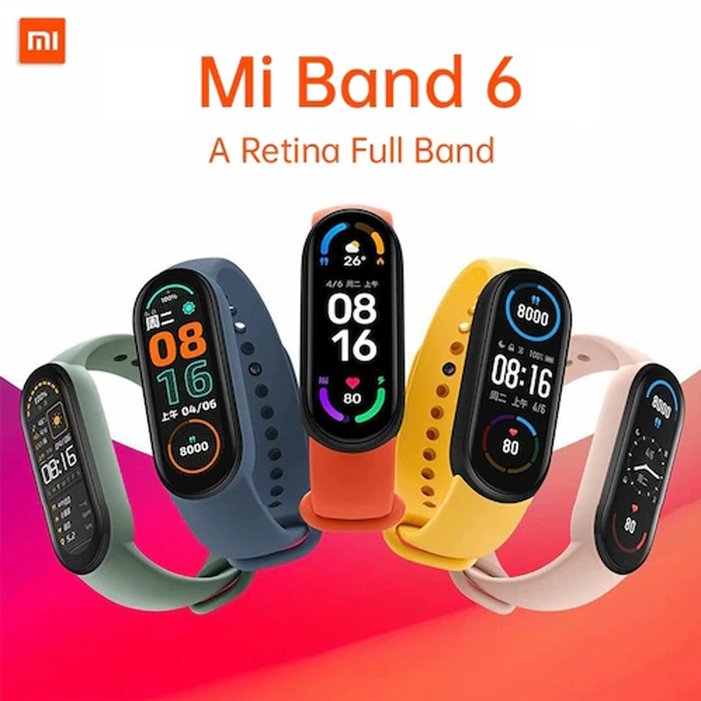 Xiaomi Mi Band 6 or 5 (Global และ Chinese Version) สมาร์ทวอร์ท smart watch ของแท้ รับประกันศูนย์ พร้อมคู่มือภาษาไทย