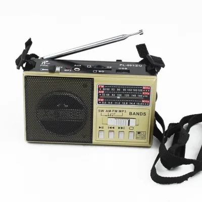 วิทยุขนาดเล็ก วิทยุคลาสสิค วิทยุขนาดพกพา วิทยุ MP3/USB/SD Card/Micro SD เครื่องเล่นวิทยุ AM/FM/MP3 PL-0012U (2)