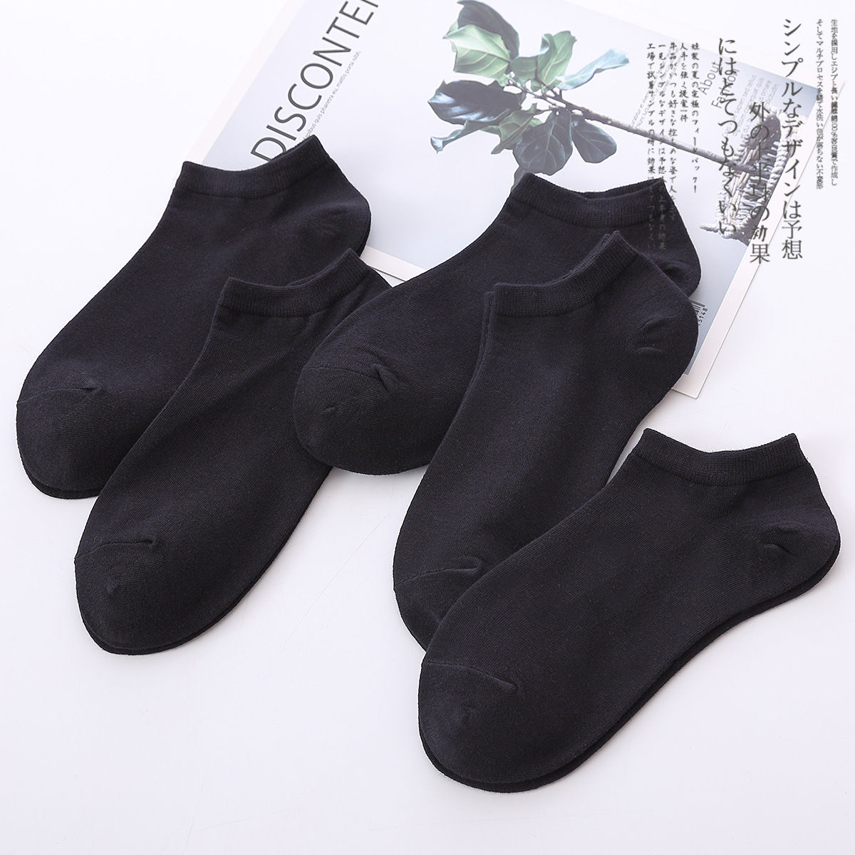 【5/10คู่ถุงเท้าฤดูร้อนส่วนบาง】ถุงเท้าผู้ชายถุงเท้าถุงเท้าถุงเท้าเรือดูดซับเหงื่อระบายอากาศถุงเท้าชายถุงเท้า