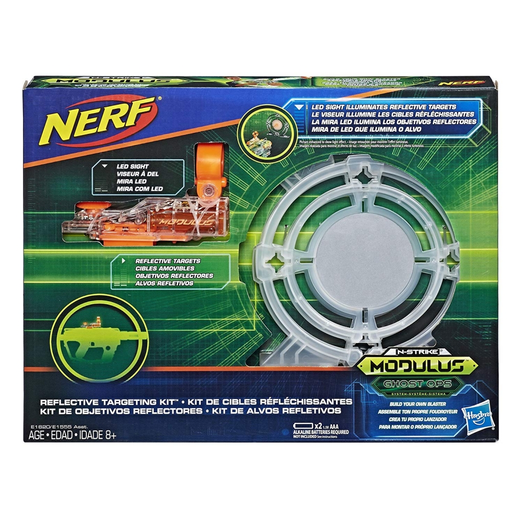 Nerf Modulus Ghost Ops Reflective Targeting Kit Nach 30ex อุปกรณ์ ปืนเนิร์ฟ เนิร์ฟ เนิฟ โมดูลัส ปืนของเล่น ของแท้ ราคา 985 บาท*ส่งฟรี