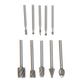 10ชิ้น HSS สว่านสำหรับ Dremel โรตารี แกะสลัก งานไม้เครื่องมือ 10ชิ้น HSS สว่านสำหรับ Dremel โรตารี แกะสลัก งานไม้เครื่องมือ