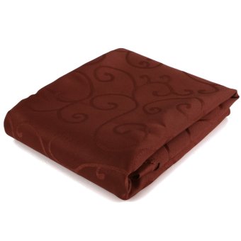 รีวิวพันทิป 1.6m/63'' Round Table Cover Tablecloths Protector (Dark Coffee) เปรียบเทียบราคา 1.6m/63'' Round Table Cover Tablecloths Protector (Dark Coffee)