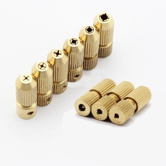 2 2.3 3.17mm Micro Drill Bit Clamp Fixture 0.7-3.2mm Electric MotorShaft 2.3-1.2mm- - intl