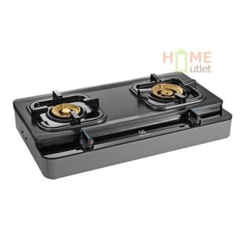 เตาแก๊ส 2 หัว เคลือบเทฟล่อน รุ่น ELECTROLUX ETG728TL (Black)