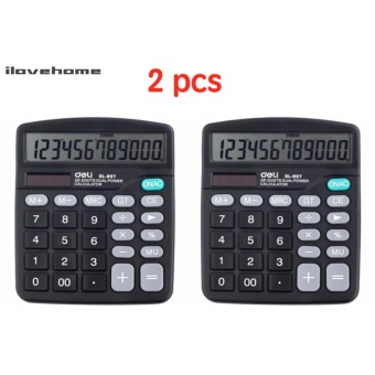 อยากขาย (2 PCS) เครื่องคิดเลข 12 หลักสีดำ Deli 837ES ต้องการขายด่วน (2 PCS) เครื่องคิดเลข 12 หลักสีดำ Deli 837ES