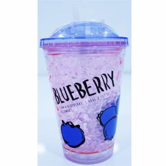 แก้วน้ำเจลลี่เก็บความเย็น รูปบูลเบอรี่ ขนาด 450 ML รุ่น N-453 แก้วน้ำเจลลี่เก็บความเย็น รูปบูลเบอรี่ ขนาด 450 ML รุ่น N-453