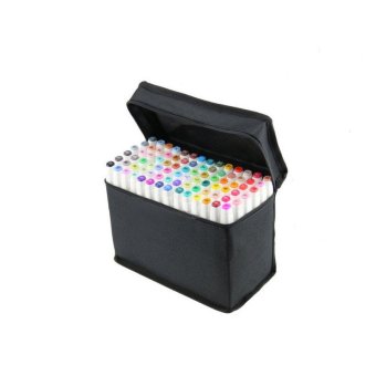 80 สีภาพศิลปะงาม ๆ สองจุดปากกามาร์คเกอร์สำหรับสถาปัตยกรรม  ขาว 