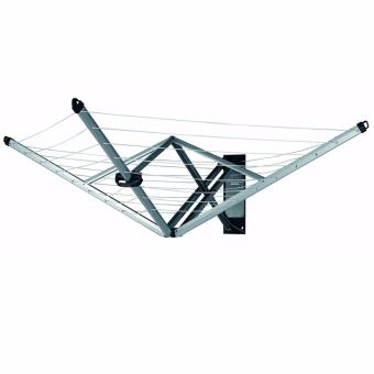 Brabantia Wall Fix-mounted dryerราวตากผ้าแบบยึดติดกับผนังเชือกยาว 24เมตร