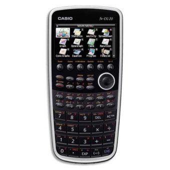 Casio Graphing เครื่องคิดเลขวิทยาศาสตร์แสดงผลแบบกราฟฟิก จอสี รุ่นCasio FX CG20 Casio Graphing เครื่องคิดเลขวิทยาศาสตร์แสดงผลแบบกราฟฟิก จอสี รุ่นCasio FX CG20