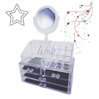 กล่องอะคริลิคใส COSMETIC ORGANIZER สำหรับวางเครื่องสำอางพร้อมกระจกแต่งหน้า กล่องเก็บของ ชั้นวางของในห้องน้ำ Makeup Boxกล่องใส่เครื่องสำอาง ชั้นวางเครื่องสำอางกล่องเก็บอุปกรณ์แต่งหน้าต่างๆ กล่องเก็บเครื่องสำอางค์กล่องเก็บเครื่องประดับ กล่องอะคริลิคใส COSMETIC ORGANIZER สำหรับวางเครื่องสำอางพร้อมกระจกแต่งหน้า กล่องเก็บของ ชั้นวางของในห้องน้ำ Makeup Boxกล่องใส่เครื่องสำอาง ชั้นวางเครื่องสำอางกล่องเก็บอุปกรณ์แต่งหน้าต่างๆ กล่องเก็บเครื่องสำอางค์กล่องเก็บเครื่องประดับ