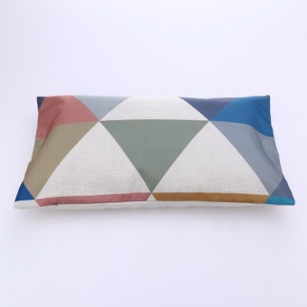 Creative Plaid Pattern Thick Cotton Pillowcases 30 X 50 Waistpillowcases - Intl June 2018 - 3 Creative plaid pattern thick cotton pillowcases 30 x 50 waistpillowcases - intl - 3
