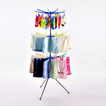 FARMIE: Stationary Outdoor 3 - Tier Clothes Suspended Drying Rack - intl