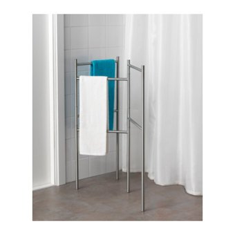 GRUNDTAL ราวตากผ้า Towel stand 65*85 cm (สแตนเลส)