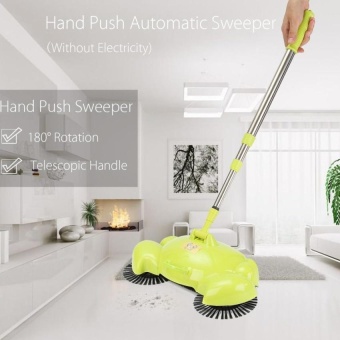 HappyLife Spin Home Hand Push Broom Household Floor Dust CleaningCleanersweeper Mop Tool HappyLife Spin Home Hand Push Broom Household Floor Dust CleaningCleanersweeper Mop Tool