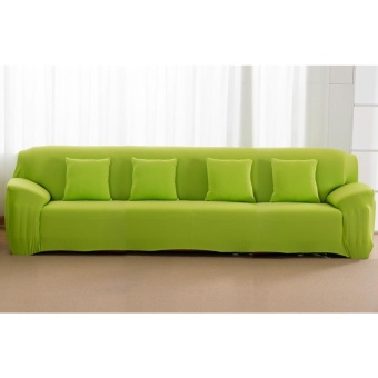 High Quality Store New Fashion Singal Textile Spandex 4 SeatersSofa Cover Furniture Protector Couch Slipcover HomeDecoration(green) - intl High Quality Store New Fashion Singal Textile Spandex 4 SeatersSofa Cover Furniture Protector Couch Slipcover HomeDecoration(green) - intl