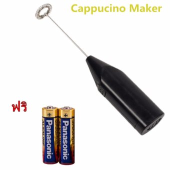 JJ เครื่องปั่นฟองนมไฟฟ้ากาแฟหมุนใช้ frother นม(สีดำ) ฟรี AA batteryแบตเตอรี่ 2pcs ราคา 50 บาท JJ เครื่องปั่นฟองนมไฟฟ้ากาแฟหมุนใช้ frother นม(สีดำ) ฟรี AA batteryแบตเตอรี่ 2pcs ราคา 50 บาท