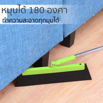 KUMALL ไม้กวาด สำหรับเช็ดกระจก กวาดพื้น จัดการเส้นผม ขนสัตว์เลี้ยง ฝุ่นและน้ำ ปรับความยาวได้ ไม่ทิ้งคราบน้ำ Magic Blade Mop April 2018 - 2 KUMALL ไม้กวาด สำหรับเช็ดกระจก กวาดพื้น จัดการเส้นผม ขนสัตว์เลี้ยง ฝุ่นและน้ำ ปรับความยาวได้ ไม่ทิ้งคราบน้ำ Magic Blade Mop - 2