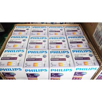 หลอดไฟ แอลอีดี ฟิลิปส์ LED Bulb Philips 5W E27 รุ่นประหยัด แสง3000Kแสงวอร์มไวท์ (1กล่อง/12หลอด) May 2018 - 2 หลอดไฟ แอลอีดี ฟิลิปส์ LED Bulb Philips 5W E27 รุ่นประหยัด แสง3000Kแสงวอร์มไวท์ (1กล่อง/12หลอด) - 2