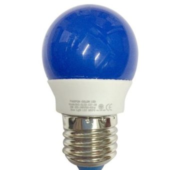 หลอดปิงปอง LED ขั้ว E27แสงสีน้ำเงิน 1 หลอด หลอดปิงปอง LED ขั้ว E27แสงสีน้ำเงิน 1 หลอด