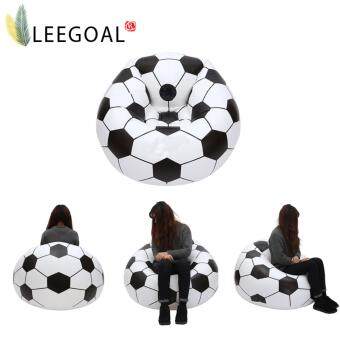 สนใจซื้อ leegoal Inflatable Football Sofa Cool Design Bean Bag High QualityEco-friendly Pvc For Adults And KidsBlack+white Large - intl ขายด่วน leegoal Inflatable Football Sofa Cool Design Bean Bag High QualityEco-friendly Pvc For Adults And KidsBlack+white Large - intl