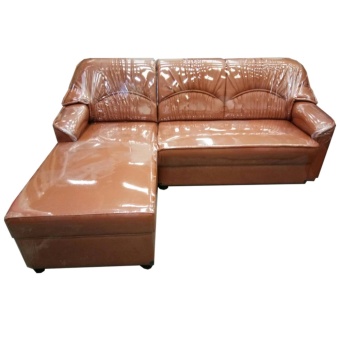 NDL โซฟาเบดพลอย ขนาด 195x160x75 cm (สีชา) NDL โซฟาเบดพลอย ขนาด 195x160x75 cm (สีชา)