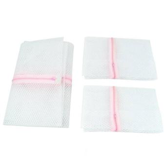 nonof Delicate Laundry Wash Mesh Bags Zipped Sweater Bag (LPinkAnd White) nonof Delicate Laundry Wash Mesh Bags Zipped Sweater Bag (LPinkAnd White)