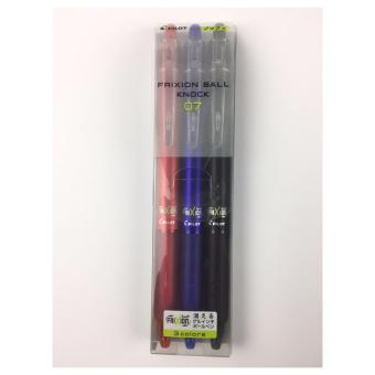 ปากกาลบได้ Pilot Frixion แบบกด 0.7 Set 3 ด้าม ปากกาลบได้ Pilot Frixion แบบกด 0.7 Set 3 ด้าม