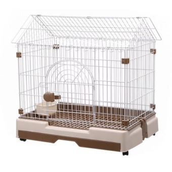 กรงสุนัขน็อคดาวน์ รุ่น PP233 ขนาด 79x53x72 cm (สีน้ำตาล) กรงสุนัขน็อคดาวน์ รุ่น PP233 ขนาด 79x53x72 cm (สีน้ำตาล)