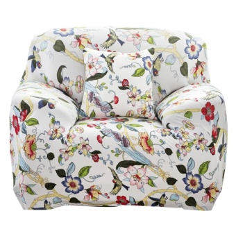Printed Cloth Art Spandex Stretch Slipcover Sofa Cover - intl Printed Cloth Art Spandex Stretch Slipcover Sofa Cover - intl