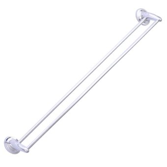 Q Line ราวคู่สเตนเลสแขวนผ้าแบบเขาโค้ง 80 ซม.(เงาพิเศษ) รุ่น ST-523/2X