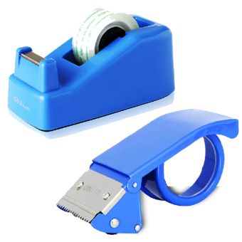 shop108 Tape Dispenser แท่นตัดเทปใสอเนกประสงค์คุณภาพสูง + DeliCarton Sealer อุปกรณ์ตัดเทปกาวคุณภาพสูง (Blue) shop108 Tape Dispenser แท่นตัดเทปใสอเนกประสงค์คุณภาพสูง + DeliCarton Sealer อุปกรณ์ตัดเทปกาวคุณภาพสูง (Blue)