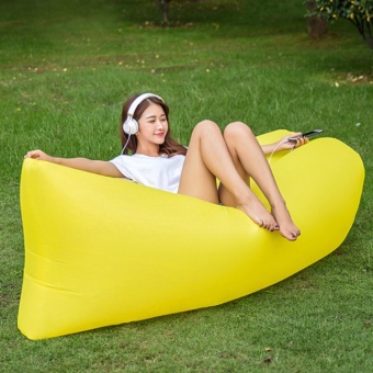 รีวิวพันทิป SOKE Lazy Sofa โซฟาลมแบบพกพา ใช้งานได้ทั้งในน้ำและบกนั่งได้และนอนได้ เติมลมได้อย่างรวดเร็ว --สีเหลือง จัดโปรโมชั่น SOKE Lazy Sofa โซฟาลมแบบพกพา ใช้งานได้ทั้งในน้ำและบกนั่งได้และนอนได้ เติมลมได้อย่างรวดเร็ว --สีเหลือง