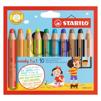 ต้องการขายด่วน STABILO Woody 3in1 ดินสอสี เเท่งใหญ่พิเศษ ชุด 10 สี ขายด่วน STABILO Woody 3in1 ดินสอสี เเท่งใหญ่พิเศษ ชุด 10 สี