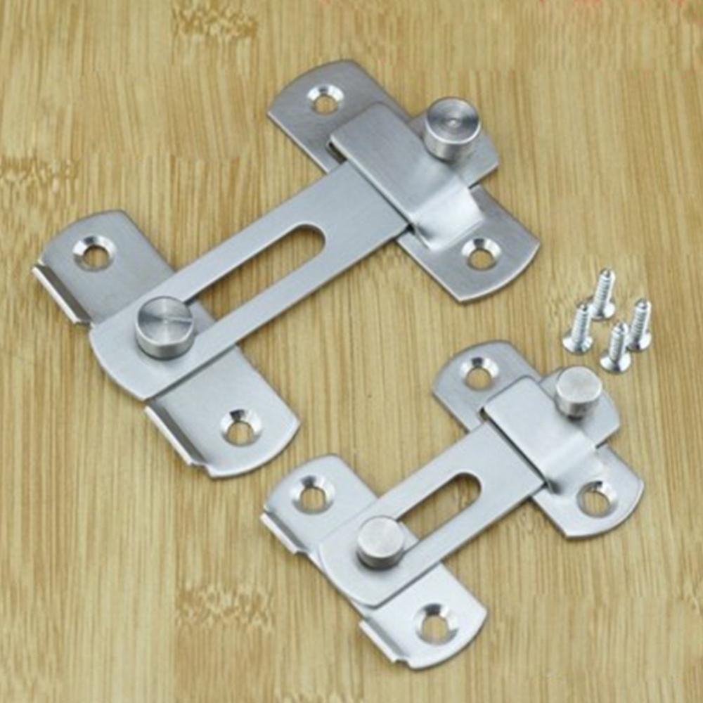 Door Hasp Installation & Security 1pc Stainless Steel Door Padlock