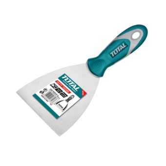 Total เกียงโป้วสี สแตนเลส ด้ามยาง อย่างดี ขนาด 2 นิ้ว รุ่น THT83606( Putty Trowel ) Total เกียงโป้วสี สแตนเลส ด้ามยาง อย่างดี ขนาด 2 นิ้ว รุ่น THT83606( Putty Trowel )