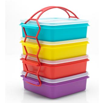 อยากขาย Tupperware กล่องอาหารทัพเพอร์แวร์ ปิ่นโตแสนดีเล็ก 4 ชั้น จุชั้นละ850 มล. ประกาศขาย Tupperware กล่องอาหารทัพเพอร์แวร์ ปิ่นโตแสนดีเล็ก 4 ชั้น จุชั้นละ850 มล.