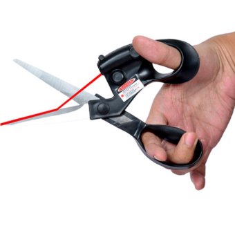 WE Supply กรรไกรสแตนเลส เลเซอร์นำแนวตัด Laser Scissors As seen ontv WE Supply กรรไกรสแตนเลส เลเซอร์นำแนวตัด Laser Scissors As seen ontv