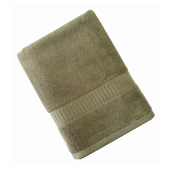Zenzible ผ้าขนหนูใยไผ่ bamboo  สีเขียวมะกอก 