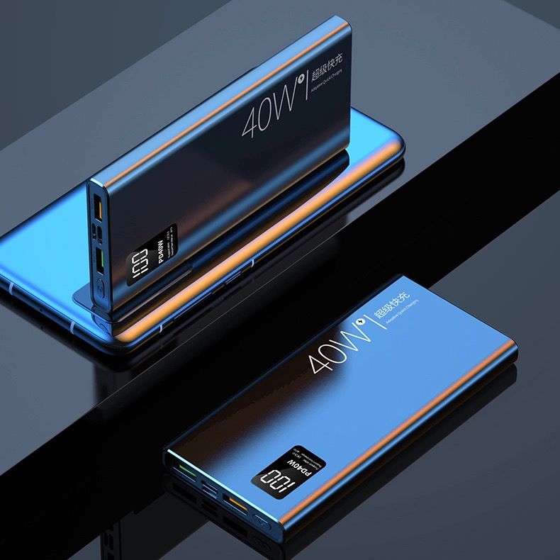8000000Mพาวเวอร์แบงค์ Xiaomi Power Bank 25000mah-30000 Portable Charger External Battery Support Dual USB Quick Charge 2.0 Power bank Xiaomi แบตเตอรี่สำรอง พาวเวอร์แบงค์ ความจุ