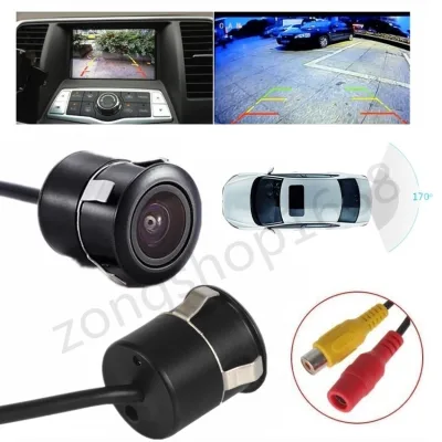 ₪۞ Car Rear View Camera โอ้ 170 ° CMOS ป้องกันหมอกกันน้ำหลังรถมองในที่มืดชัดถอยกล้องสำรอง (2)